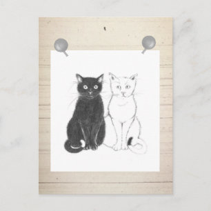 Pfeffer und Salz Postkarte