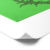 Pfeffer und Schmetterlinge Poster (Ecke)