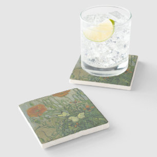 Pfeffer und Schmetterlinge von Vincent Van Gogh Steinuntersetzer