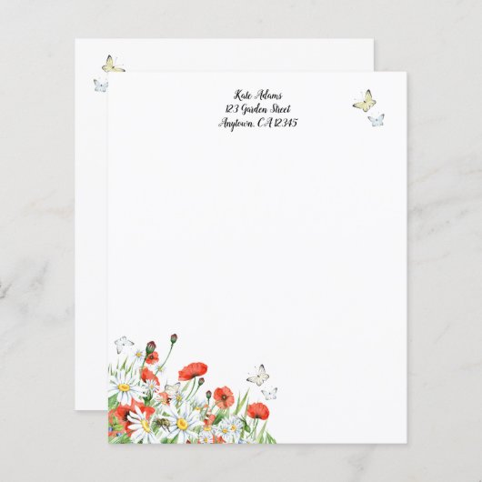 Pfeffer, Wildblumen und Schmetterlingsgestüt (Vorne/Hinten)