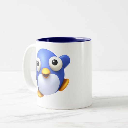 Pfeffer Zweifarbige Tasse (Vorderseite Links)