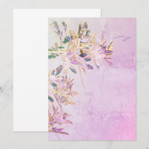 Pfefferbaum-Blätter Einladungskarte Ankündigung