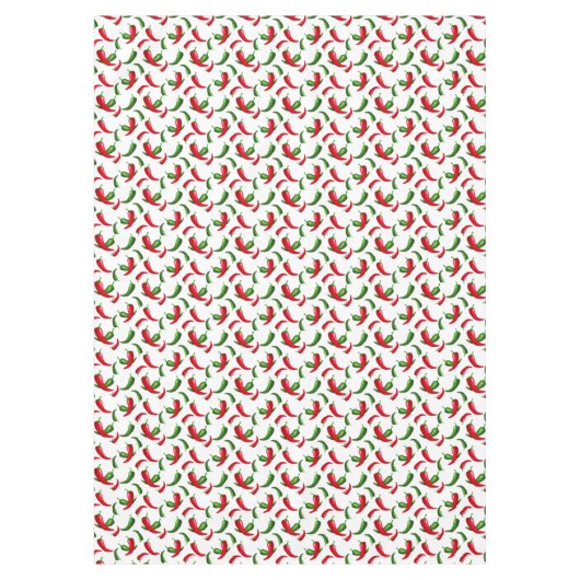 Pfefferblatt-Tischdecke aus Südwesten des Chilis Tischdecke (Vorderseite)