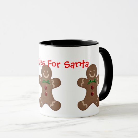 Pfefferkuchen für die Tasse des Weihnachtskaffees (VorderseiteRechts)