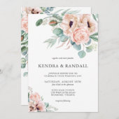 Pfefferkuchen und Hochzeit im Grünen Einladung (Vorne/Hinten)