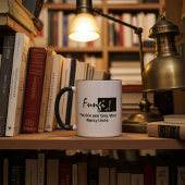 Pfefferkuppel, schwarz und weiß tasse