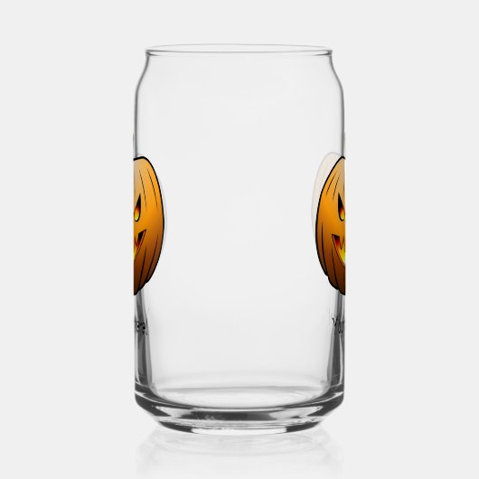 Pfefferkürbisgesicht Dosenglas (Links)