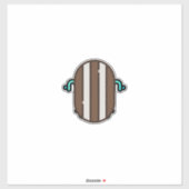 Pfefferminz Aufkleber (Blatt)