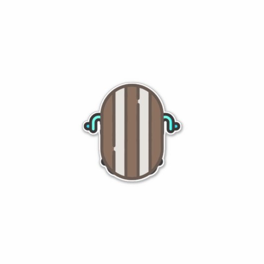 Pfefferminz Aufkleber (Vorderseite)