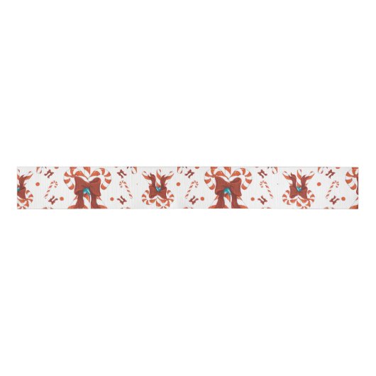 Pfefferminz-Charm Ripsband (Vorderseite)