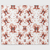 Pfefferminz-Charm-Verpackungspapier Geschenkpapier (Flach)