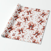 Pfefferminz-Charm-Verpackungspapier Geschenkpapier (Ungerollt)