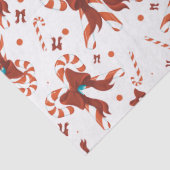 Pfefferminz-Charm-Verpackungspapier Seidenpapier (Detail)