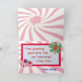 PFEFFERMINZ-FEIERTAG Karte (Innenseite)