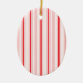 Pfefferminz/gestreifter Weihnachtsschmuck (Vorne)