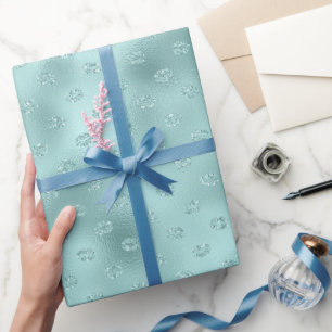 Pfefferminz-Schimmer-Lippen XOXO Geburtstag Geschenkpapier