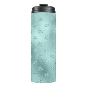 Pfefferminz-Schimmer-Lippen XOXO Geburtstag Thermosbecher