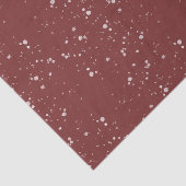 Pfefferminz-Schnee Seidenpapier (Ausschnitt)