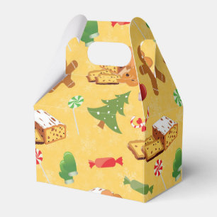 Pfefferminz-Süßigkeit, Lebkuchen-Mann und Kuchen Geschenkschachtel