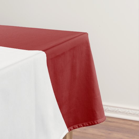 Pfefferminz-Süßigkeits-Strudel-Rot und Weiß Tischdecke (Beispiel)