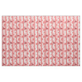 Pfefferminz-und Zuckerstange-Feiertags-Grüße Stoff (Fat Quarter (45,7 x 55,9 cm))