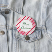 Pfefferminz-Weihnachts-Button Button (Beispiel)