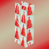 Pfefferminzbaum (klein, mittel, Wein) Geschenktasc Geschenktüte Für Weinflaschen