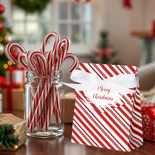 Pfefferminzbonbon-Streifen personalisiert Geschenkschachtel