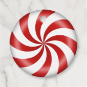 Pfefferminzbonbons für die Süßigkeiten Geschenkanhänger (Vorderseite)