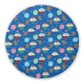 Pfefferminzbonbons, Lebkuchen Mann und Tasse Kuche Keramikknauf (Vorderseite)