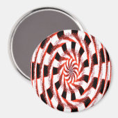 Pfefferminzbonbons.. Magnet (Vorderseite/Rückseite)
