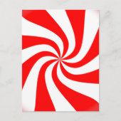 Pfefferminzbonbons Postkarte (Vorderseite)