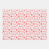 Pfefferminzbonbons und inspirierende Worte Geschenkpapier Set (Vorderseite 2)