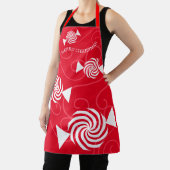 Pfefferminzbonbons Wirbel Weihnachtsgebäck Schürze (InSitu)