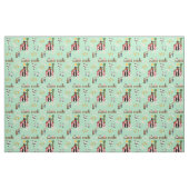 Pfefferminze Kinderzimmer Stoff (Fat Quarter (45,7 x 55,9 cm))