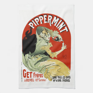 Pfefferminze Küchentuch