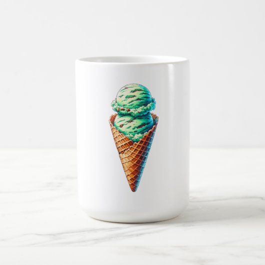 Pfefferminzeis Kaffeetasse (Mittel)
