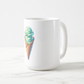 Pfefferminzeis Kaffeetasse (VorderseiteRechts)