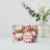 Pfefferminzen Visitenkarte (Stehend Vorderseite)