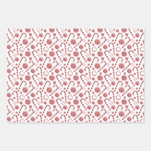 Pfefferminzgewürz Geschenkpapier Set (Vorderseite)