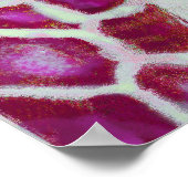 Pfefferminzgiraffen Poster (Ecke)