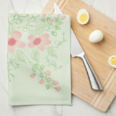 Pfefferminzgrün Geschirrtuch (Viertel Falte)