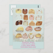 Pfefferminzkekse aus Süßkartoffeln Postkarte (Vorne/Hinten)