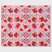 Pfefferminzpapier Geschenkpapier (Flach)