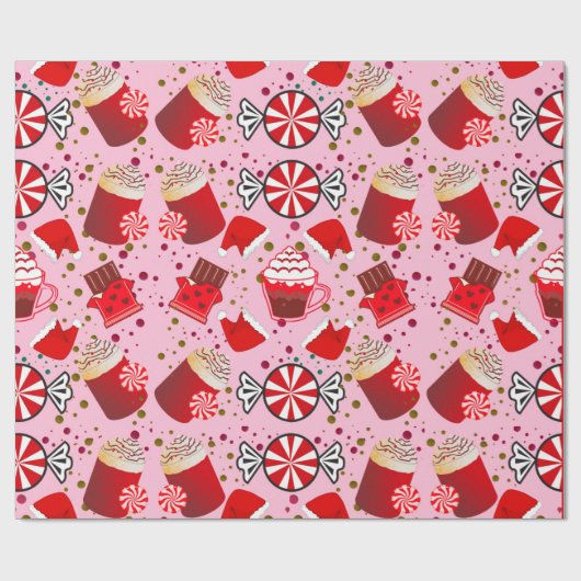 Pfefferminzpapier Geschenkpapier (Flach)