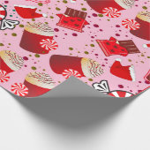 Pfefferminzpapier Geschenkpapier (Ecke)