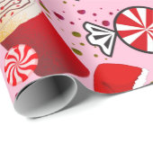 Pfefferminzpapier Geschenkpapier (Rolleneckpunkt)