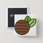 Pfefferminzpartei Button (Vorne & Hinten)