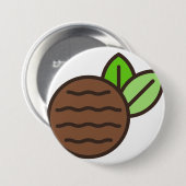 Pfefferminzpartei Button (Vorne & Hinten)