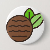 Pfefferminzpartei Button (Vorderseite)